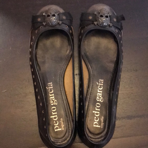 Weathered Black Pedro Garcia Skull Ballerina - Picture 7 of 7